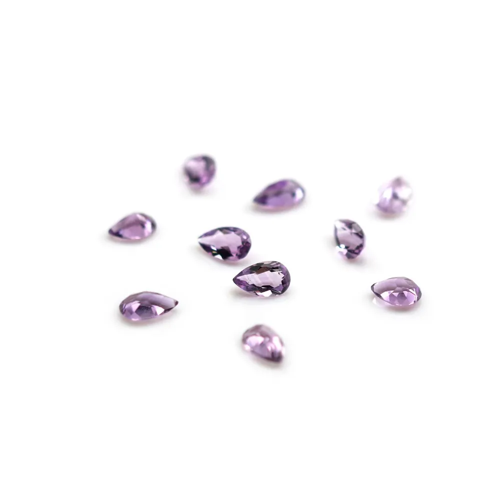 Cabochon en citrine, de forme octogone facette x 1pc