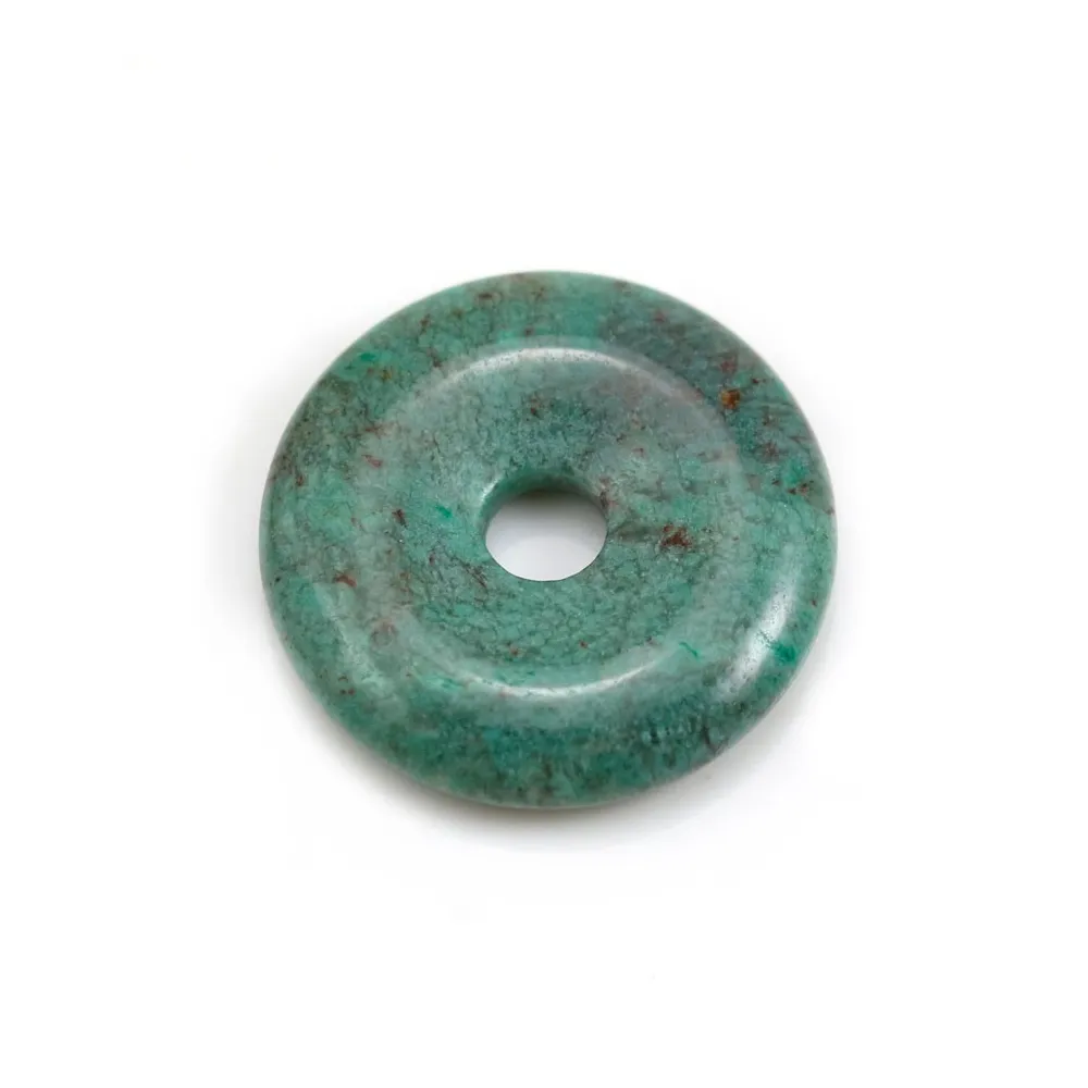 Dount jaspe vert 25mm*