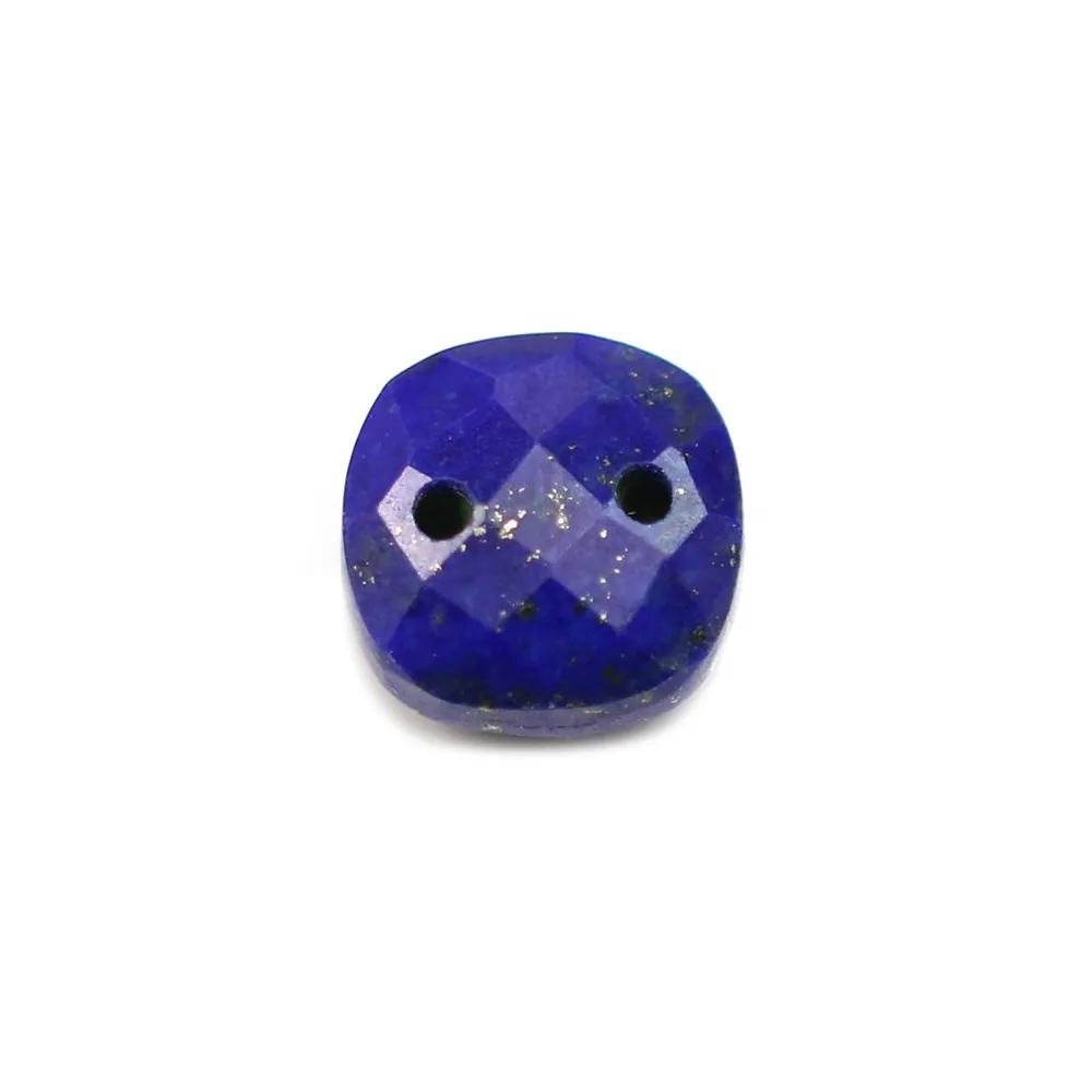 Intercalaire en lapis lazuli avec 2 trous 10mm x 1pc