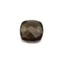 Intercalaire en quartz fumé avec 2 trous 10mm x 1pc