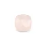 Intercalaire en quartz rose avec 2 trous 10mm x 1pc