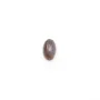 Cabochon d'agate du boswana, de forme ovale, 3 * 5mm x 4pcs