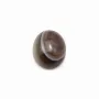 Cabochon of crystal rock, in round shape, 2mm x 4 pcs