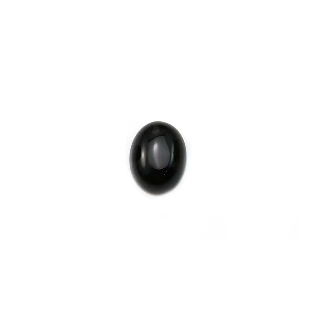 Cabochon onyx ovale 7x9mm x 4pcs