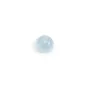 Cabochon aigue marine rond 6mm  x 1pc
