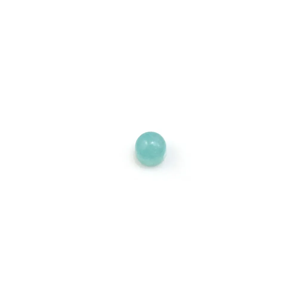 Cabochon amazonite rond 3mm x 5pcs