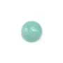 Cabochon amazonite rond 10mm x 4pcs