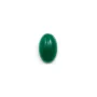 Green aventurine cabochon, in oval shaped, 4 * 6mm x 4pcs