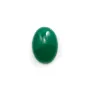 Green aventurine cabochon, in oval shaped, 4 * 6mm x 4pcs