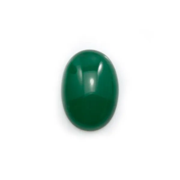 Green aventurine cabochon, in oval shaped, 4 * 6mm x 4pcs