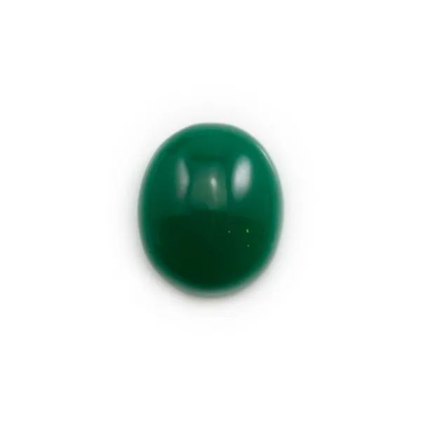 Green aventurine cabochon, in oval shaped, 4 * 6mm x 4pcs