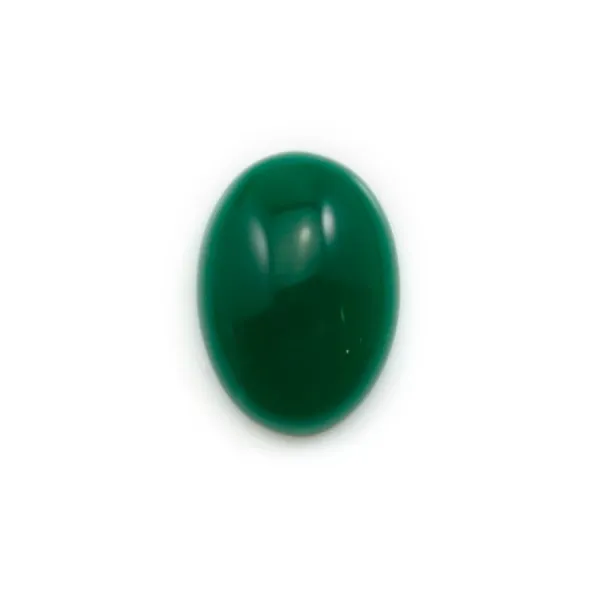 Green aventurine cabochon, in oval shaped, 4 * 6mm x 4pcs
