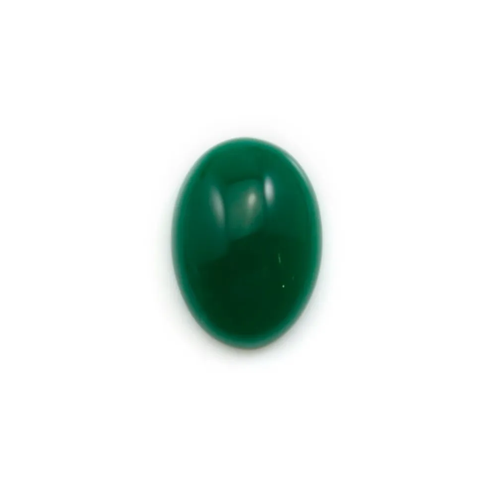 Green aventurine cabochon, in oval shaped, 4 * 6mm x 4pcs