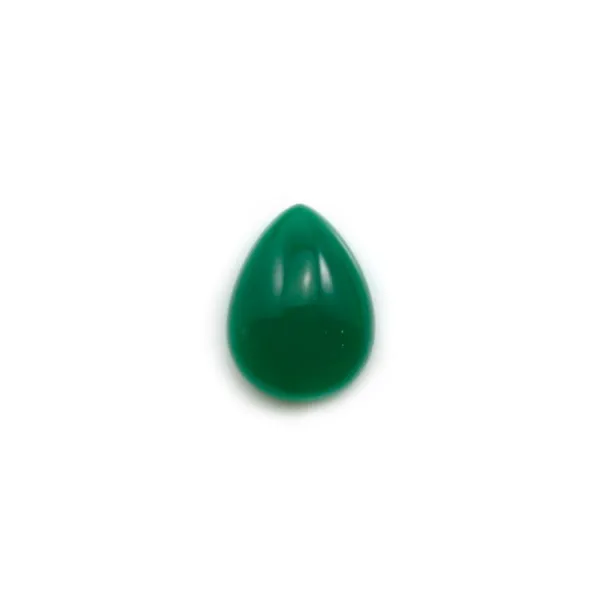 Green aventurine cabochon, in oval shaped, 4 * 6mm x 4pcs