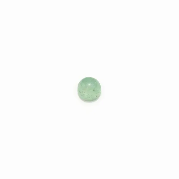Cabochon aventurine flat-round 4mm x 5pcs