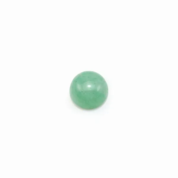 Cabochon aventurine rond 6mm x 4pcs