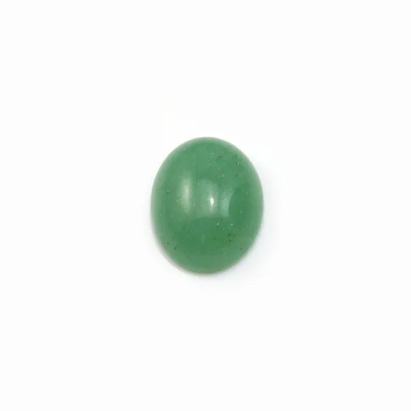 Cabochon Avanturine Oval  10x12mm x 2pcs