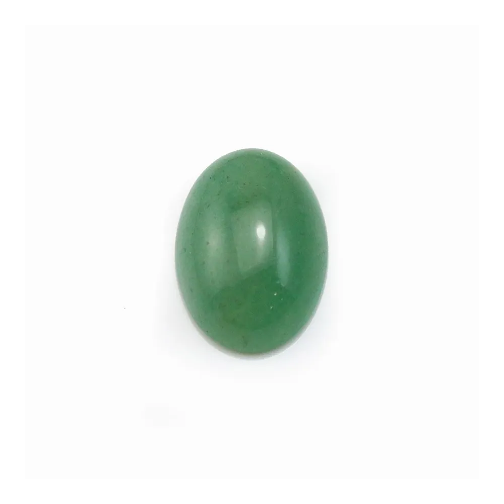 Cabochon Aventurine Ovale 10x14mm x 1pc