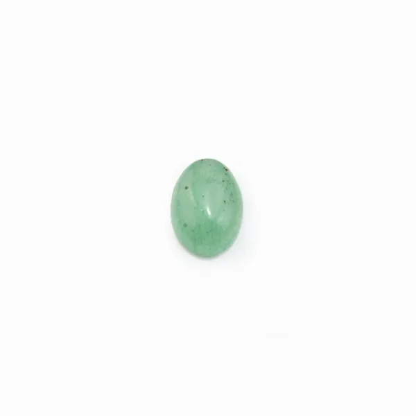 Cabochon Avanturine vert Ovale 5x7mm x 4pcs