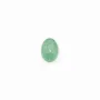 Cabochon Avanturine vert Ovale 5x7mm x 4pcs