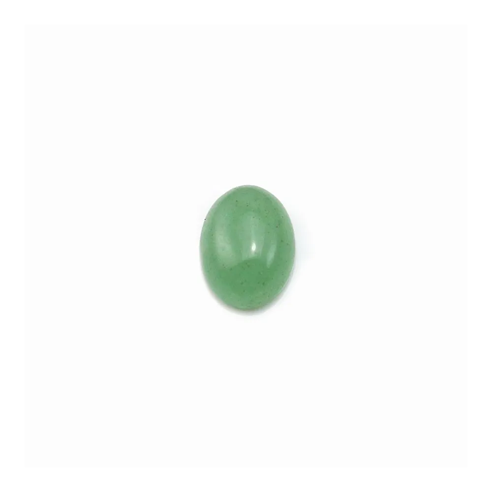 Cabochon aventurine ovale 6x8mm x 4pcs