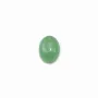 Cabochon aventurine oval 6x8mm x 4pcs