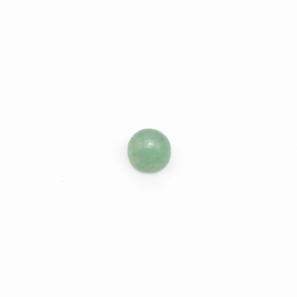 Cabochão aventurina redondo 4mm x 4pcs