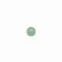 Cabochon aventurine rond 4mm x 4pcs