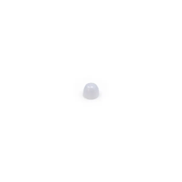 Cabochon de calcédoine bleu, de forme ronde, 2mm x 10pcs