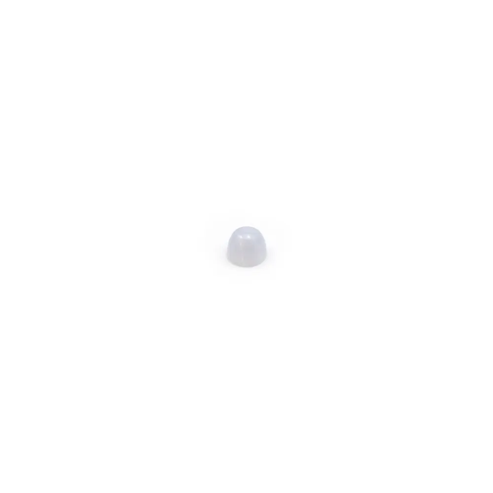 Cabochon de calcédoine bleu, de forme ronde, 2mm x 10pcs