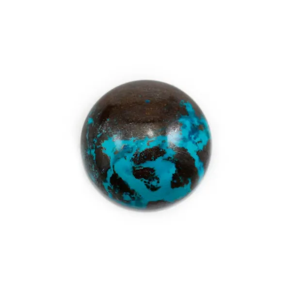 Cabochon chryscolle,en forme de rond 16mm x 1pc