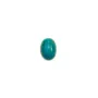 Cabochon chrysocolle,en forme de ovale 5x7mm x 1pc