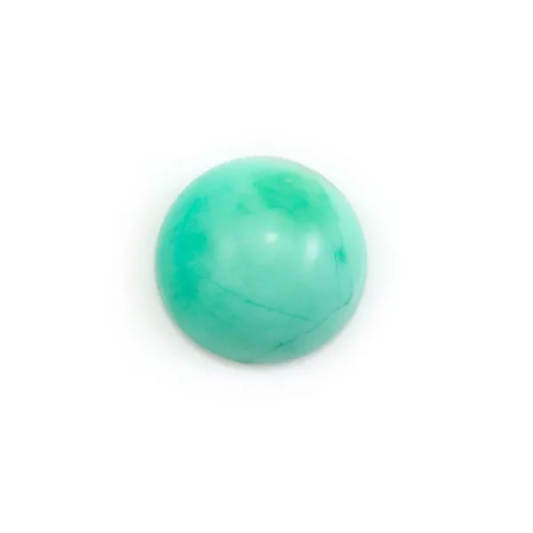 Cabochon de chrysoprase,de forme ronde,7mm x 2pcs