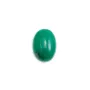 Cabochon de chrysoprase,de forme ovale,10x14mm x 1pc