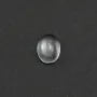 Cabochon cristal de roche oval 7x9mm x 4pcs