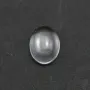 Cabochon cristal de roche oval 10x12mm x 2pcs