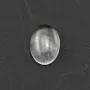 Cabochon cristal de roche oval 10x14mm x 2pcs