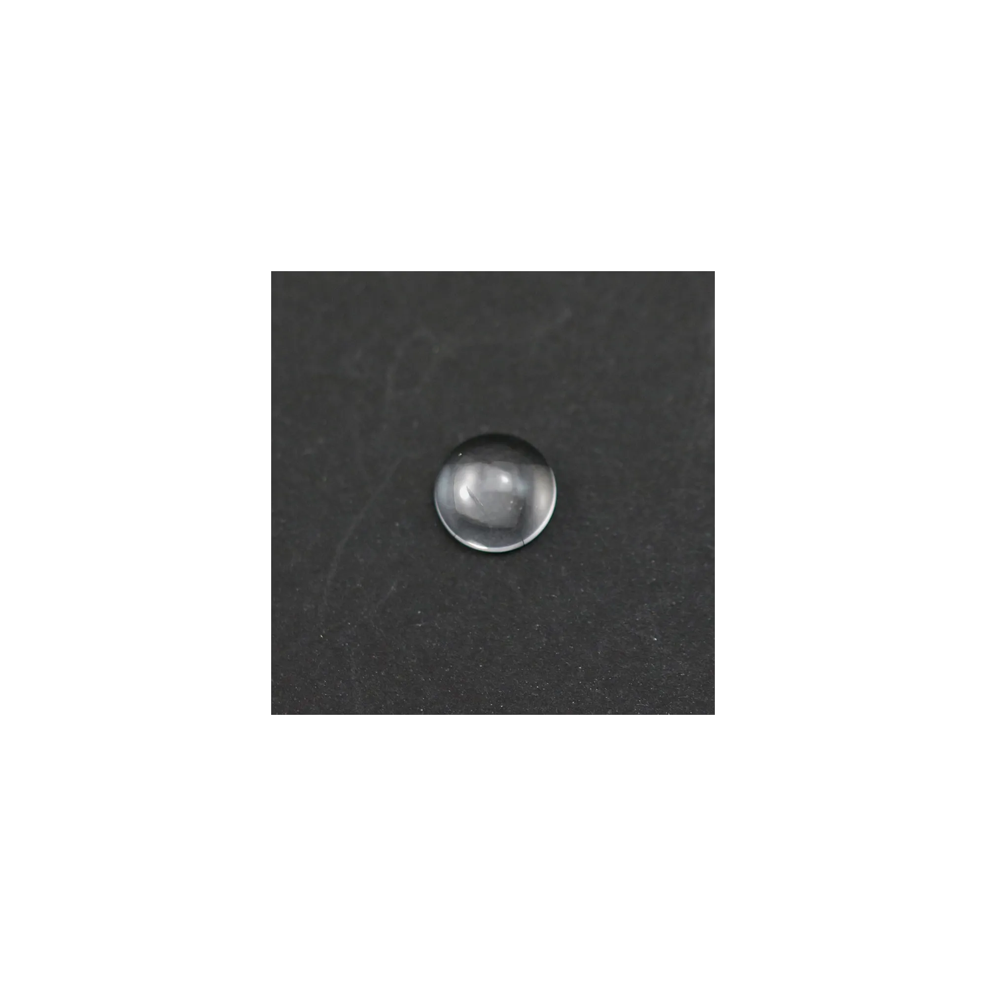Cabochon En Cristal De Roche Quartz Rond 40mm - Blanc Transparent, Neuf, Fabrication Artisanale
