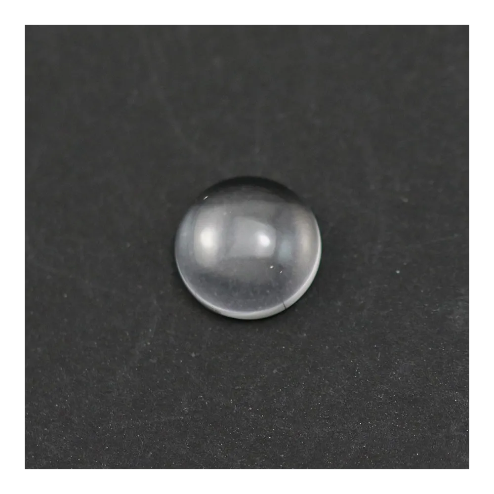 Cabochon Rose Quartz Flat-round 4mm x 10pcs
