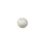 Cabochon howlite rond 6mm x 4pcs