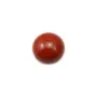 Red jasper cabochon, in round shape, 10mm x 4 pcs