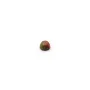 Cabochon d'unakite, de forme ronde, 3mm x 4pcs