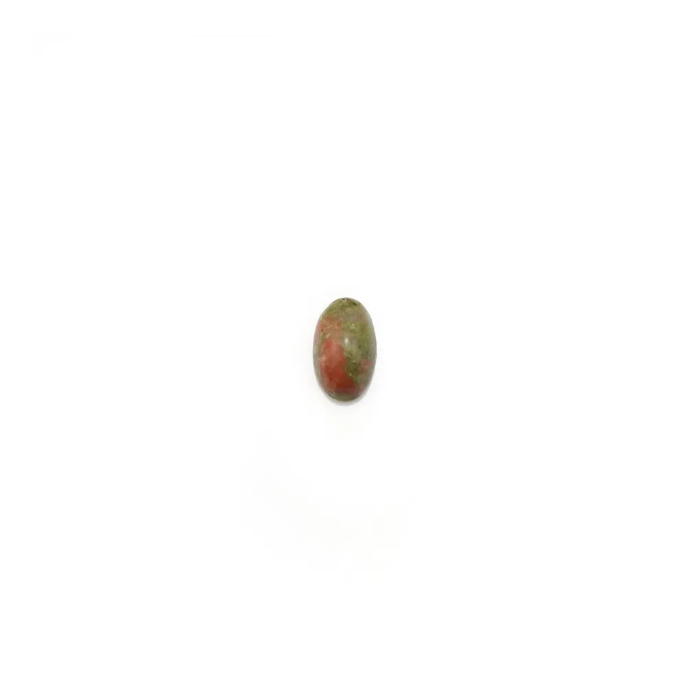 Cabochon of crystal rock, in round shape, 2mm x 4 pcs