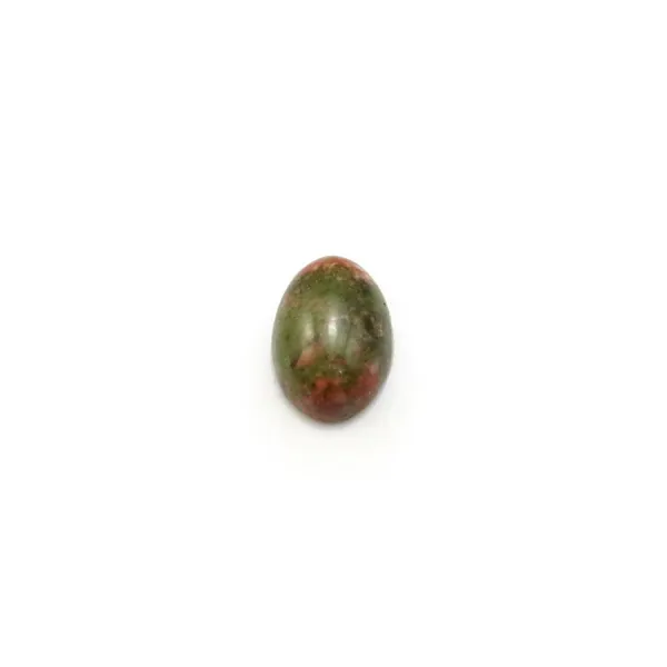 Cabochon of crystal rock, in round shape, 2mm x 4 pcs