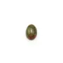Cabochon d'unakite, de forme oval, 5x7mm x 4pcs
