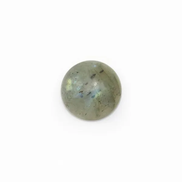 Cabochão redondo de Labradorite 10mm x 1pc