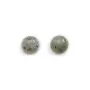 Cabochon labradorite rond 8mm x 1pc