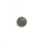 Cabochon labradorite round 8mm x 1pc
