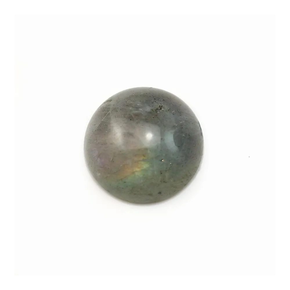 Cabochon labradorite round 8mm x 1pc