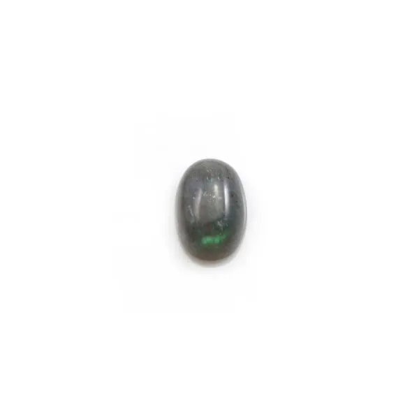 Cabochon di labradorite, forma ovale 5x7mm x 1pc